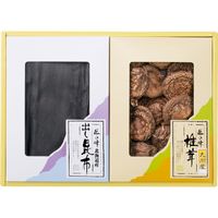 寿力物産 椎茸・昆布詰合せ SPK-40 ギフト包装（直送品）