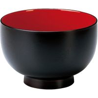 福井クラフト 加賀丼 黒内朱 A 1セット（10入）（直送品）