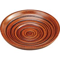 福井クラフト 乱彫りソーサー A