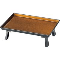 福井クラフト ミニ膳 （折足式） 梨地 A 1セット（3入）（直送品）