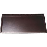 3尺清流長手木目盆　/トレー/お盆　20枚セット　中古品未使用品混ざってます お盆 清流長手木目盆 黒天朱 ABS樹脂製の通販-フクジネット