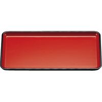 福井クラフト しるこ盆（小） 朱天黒 A 1セット（3入）（直送品）