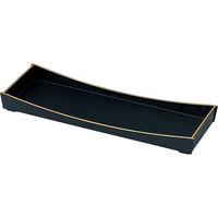 福井クラフト 弓盛器 黒天金 A 1セット（3入）（直送品）