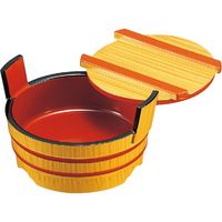 福井クラフト 手桶 白木 本体 A 1セット（3入）（直送品）