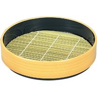 福井クラフト メンパ丸そば皿 本体（底板付） A 1セット（3入）（直送品）