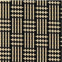 福井クラフト 角コースター 変り市松 5枚入 PVC 1セット（3入）（直送品）