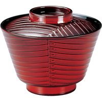 福井クラフト 飛騨椀 溜内黒 TA 1セット（3入）（直送品）