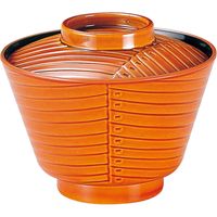 福井クラフト 飛騨椀 春慶内黒 TA 1セット（3入）（直送品）