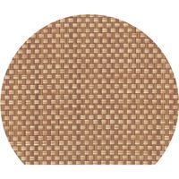 福井クラフト 半月マット 竹格子 PVC 1セット（2入）（直送品）