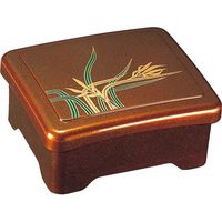 福井クラフト 光月丼重 梨地蘭内朱 A 1セット（2入）（直送品）