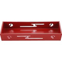 福井クラフト 長手すかし盛器 オール吟朱 A 1セット（2入）（直送品）