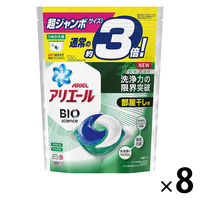 アリエール リビングドライジェルボール3D  詰替え超ジャンボ 1箱（8個入） 洗濯洗剤 ウイルス除去 P＆G