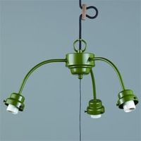 後藤照明 3灯用ビス止アームCP型・吊り具（緑塗装） GLF0271GR*（直送品）