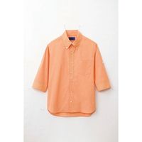 セロリー 五分袖シャツ（ユニセックス） オレンジ SS 63384（直送品）