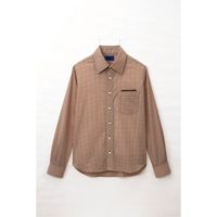 セロリー 長袖シャツ（ユニセックス） ブラウン LL 63417（直送品）