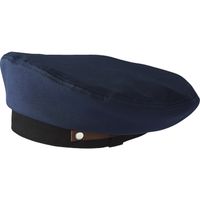 セロリー ベレー帽（ブラウンテープ付）ユニセックス ネイビー F 69711（直送品）