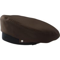 セロリー ベレー帽（ブラウンテープ付）ユニセックス ブラウン F 69714（直送品）