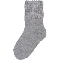 エムアンドエムソックス 日本製・あったか起毛のブランケットソックス（無地・グレー）22cm～25cm M&M-012（直送品）