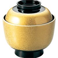 福井クラフト 一口古代椀 金しぶき TA 1セット（2入）（直送品）