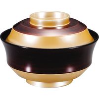 福井クラフト 天竜寺椀 銀透きべっ甲帯 TA 1セット（2入）（直送品）