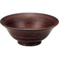 福井クラフト 武蔵鉢 栃刷毛目 （小） A 1セット（2入）（直送品）