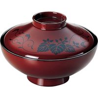 福井クラフト 平富士吸物椀 一分溜桐唐草 TM 1セット（2入）（直送品）