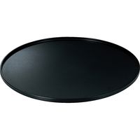 福井クラフト 会席丸盆 黒乾漆 A 50306370 1セット（2入）（直送品）