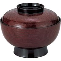 福井クラフト 羽衣丼 溜はじき刷毛目 TA 1セット（2入）（直送品）