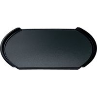 福井クラフト 小判型フライト盆 黒パールSL 50303730 1個（直送品）