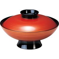 福井クラフト 小槌煮物椀 朱こがね TA 1個（直送品）