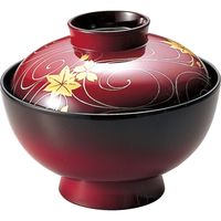 福井クラフト 台平仙才椀 朱ぼかし立田川春秋 TA 1個（直送品）