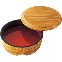 福井クラフト 冷し中華桶 白木 蓋親セットA 1個（直送品）