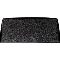 福井クラフト わたらせ盆 銀彩渕黒SL 16011870 1個（直送品）