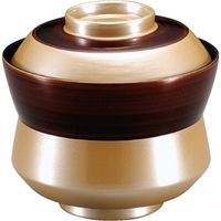 福井クラフト 杵型吸物椀 銀透きべっ甲帯 TA 1個（直送品）