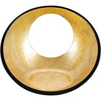 福井クラフト 日月かまくら盛器（大） 二色金箔 A 1個（直送品）