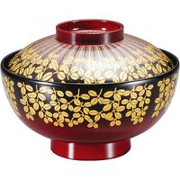 福井クラフト 石平仙才椀 朱ぼかし萩 TA 1個（直送品）