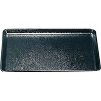 福井クラフト 耐熱布目長手盆 黒SL 16911210 1個（直送品）