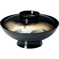 福井クラフト 小槌椀 黒老松 TA 1個（直送品）