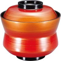 福井クラフト 杵型吸物椀 ルビーゴールド TA 1個（直送品）