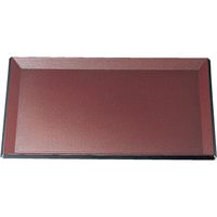 福井クラフト 耐熱 羽反布目盆 エンジメタ普賢塗SL 15240330 1個（直送品）