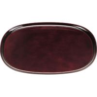 福井クラフト やすらぎ小判盆 溜毘沙門天塗 50307370 1個（直送品）