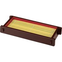 福井クラフト 長手ツノセイロ 溜内朱 本体（竹ス付） A 1個（直送品）