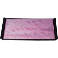 福井クラフト フライト盆 ピンク雲流渕黒SL 55007700 1個（直送品）