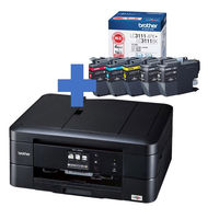 ブラザー プリンター PRIVIO MFC-J903N A4 カラーインクジェット Fax複合機 【純正インクセット】 LC3111-4PK+LC3111B