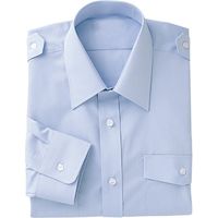 チクマ ECO SERIES 長袖シャツ（肩章付き） T96400-45-82（直送品）