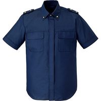 チクマ SYNBOLIC SHIRT 半袖シャツ（肩章付き） KB1819-1-3L（直送品）
