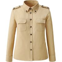 チクマ SYNBOLIC SHIRT 九分袖シャツ（肩章付き） KB1909-2-17（直送品）