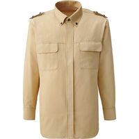 チクマ SYNBOLIC SHIRT 長袖シャツ（肩章付き） KB1809-2-M（直送品）