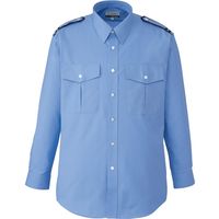 チクマ 長袖シャツ（肩章付き） KB1801-L（直送品）