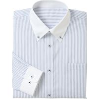 チクマ CLERIC SHIRT 長袖シャツ（ボタンダウン） SF3810-1-LB（直送品）